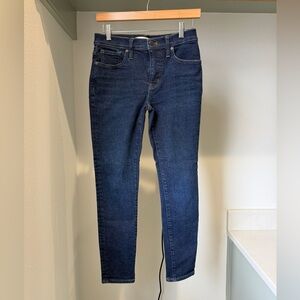 Madewell 9” Midrise Skinny Jean, size 26Petite